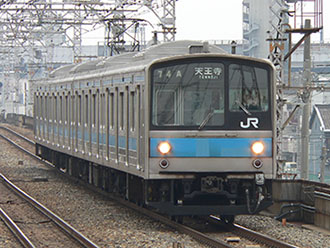 阪和線を走っていた、日根野区205系1000番台