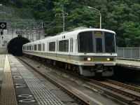 2007年７月撮影、武田尾駅にて