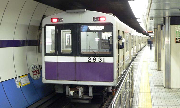 大阪メトロ20系 2607F　生駒駅にて