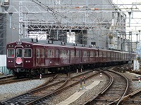 高架化工事が進む淡路駅にて