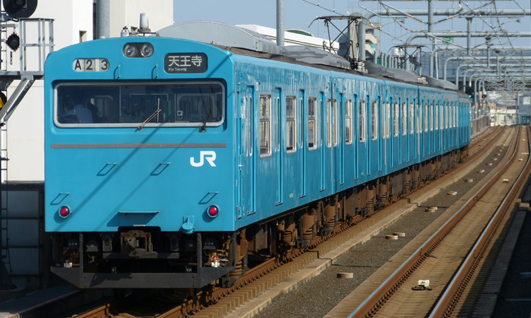 日根野電車区103系　HK602編成