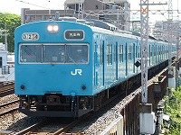 桜が咲く河内堅上駅にて。