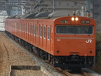 安治川口駅にて