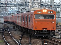 天王寺駅にて