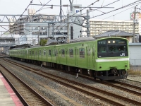 2017年12月撮影、平野駅にて撮影。