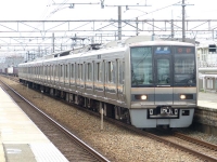2012年8月撮影、向日町駅にて。