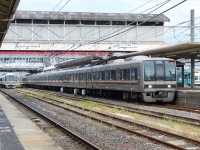 2019年5月撮影、王寺駅にて　直通快速
