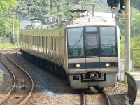 2019年5月撮影、河内堅上駅にて。