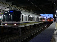 京都駅にて