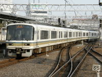 天王寺駅へ入線