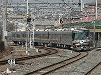 2008年３月撮影、久宝寺駅にて。先ほどの写真の後追いです。