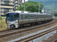 千里丘駅にて