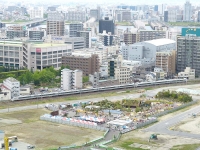 2017年撮影、梅田貨物線を進む