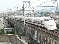 京都～新大阪間にて