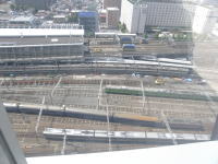 京都駅ビルにて