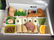 今回のお弁当の中身。