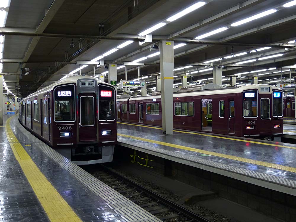 阪急京都線の通勤特急と快速