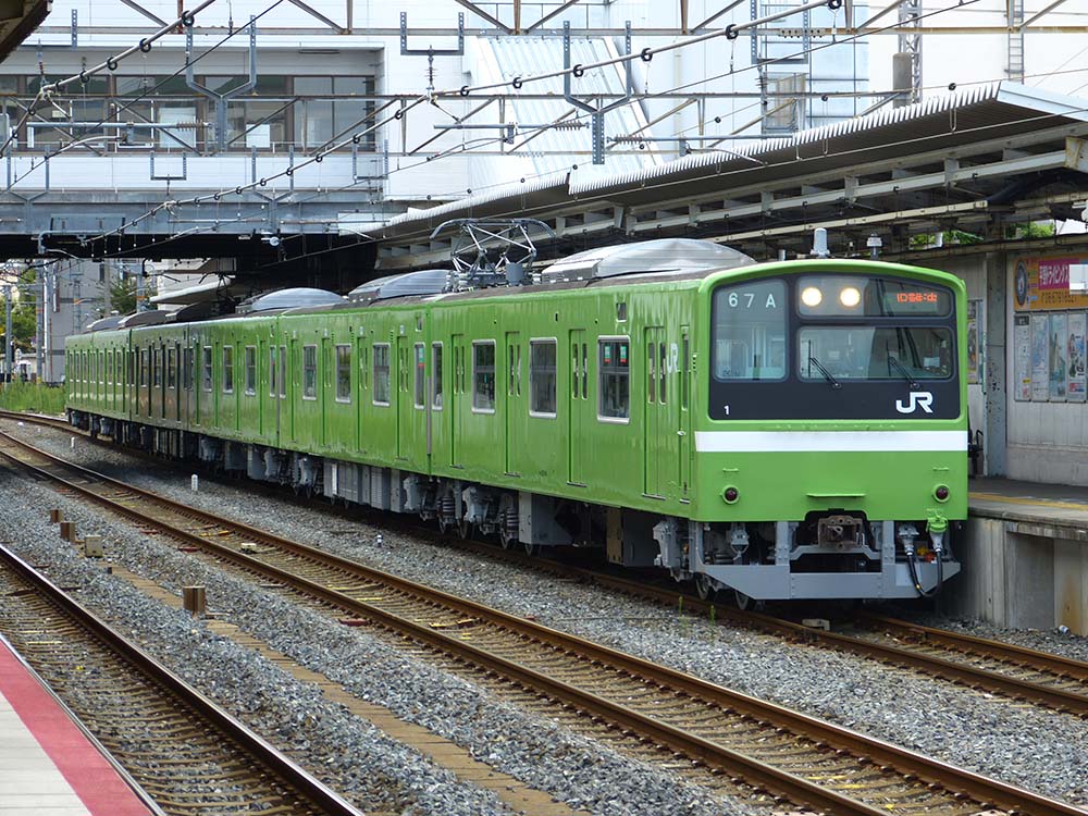 奈良支所201系ND607編成(91-91)が運用復帰