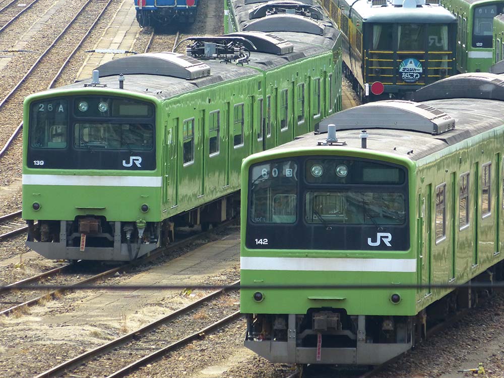 JR西日本】奈良支所201系の疎開がつづく | Railway Enjoy Net - 関西の