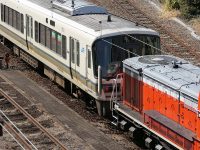 【JR西日本】網干所221系B11編成が疎開留置される