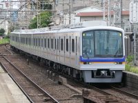 【南海】元泉北高速5000系5507Fが南海カラーに変更される